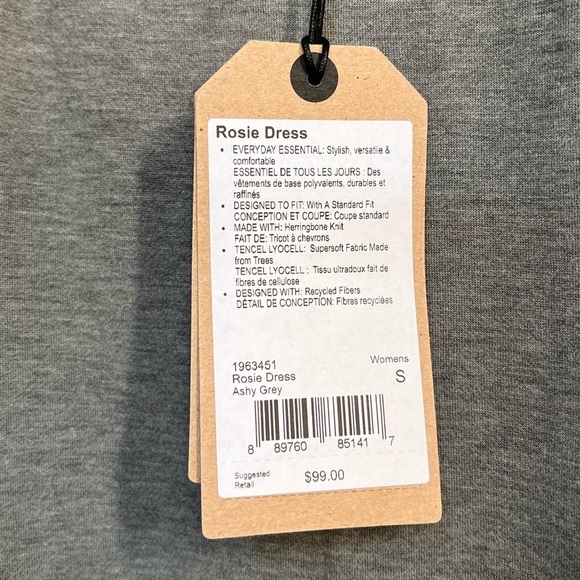 prAna Rosie Dress in grey size small - Picture 6 of 10